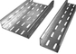 200mm Pre Galvanized Cable Tray Stainless 1.2mm Thickness Perforated